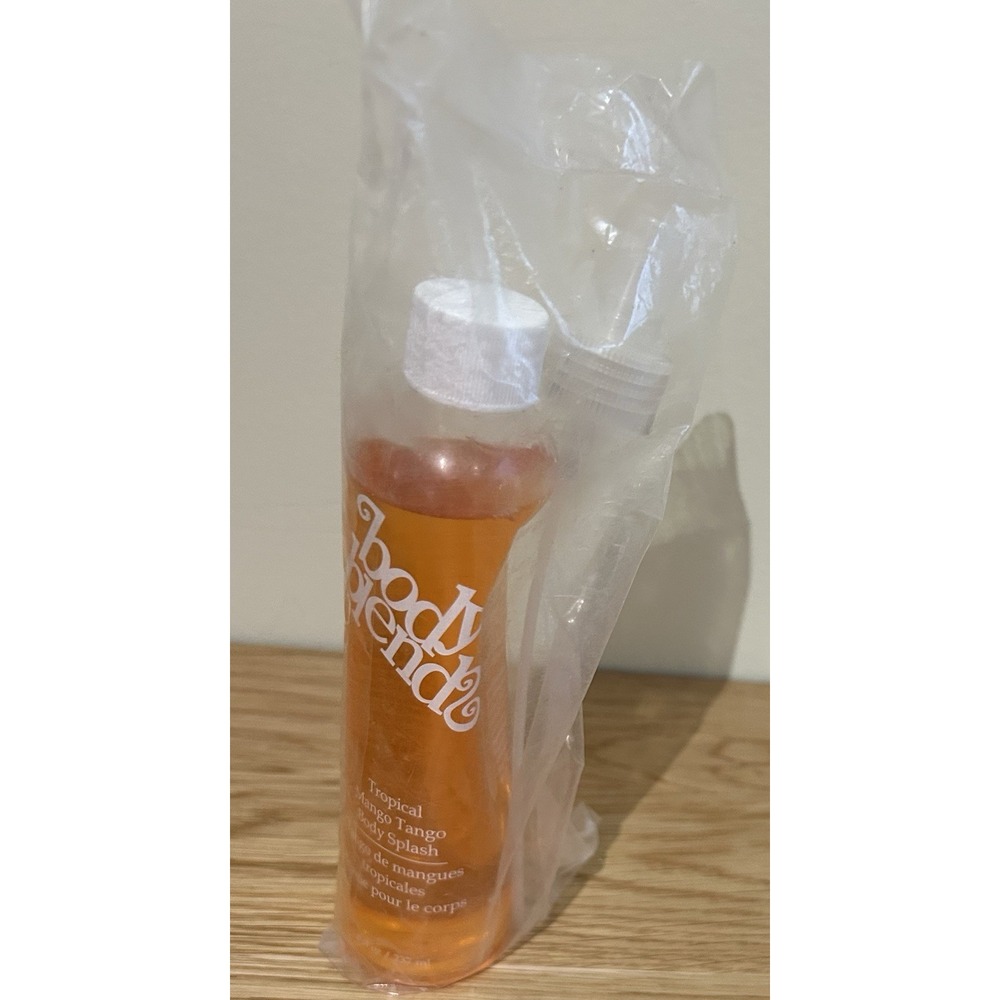 Vintage Amway Body Blends Tropical Mango Tango Body Splash New Sealed 8 Oz. Rare